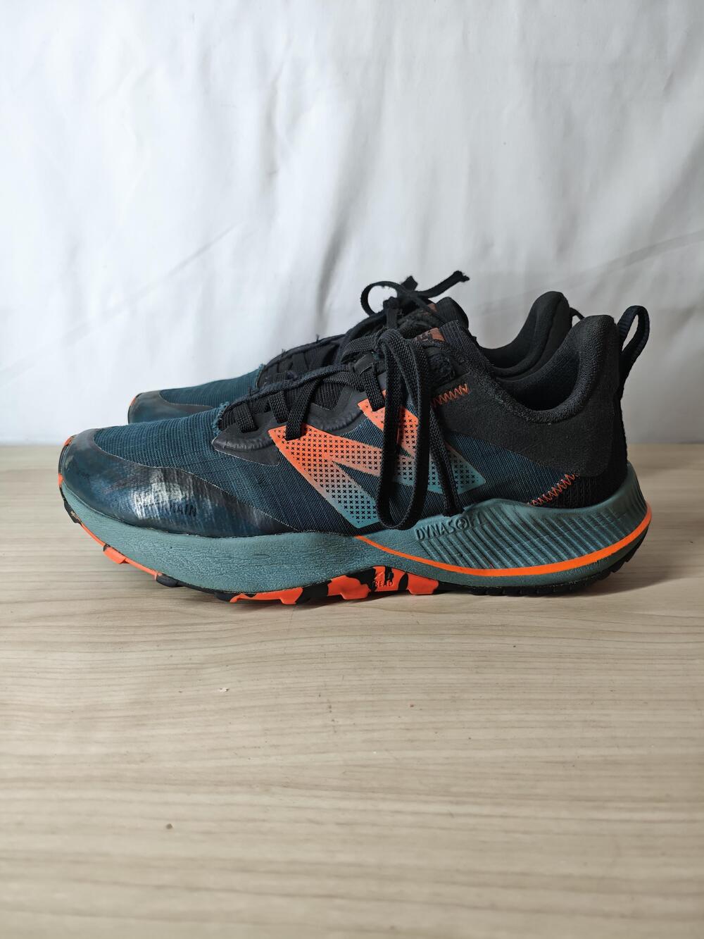New Balance Nitrel V4 Shoes Mens Size 7 Teal Black Orange Trail Running MTNTRML4